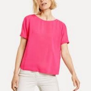 Vintage washable silk crewneck tee